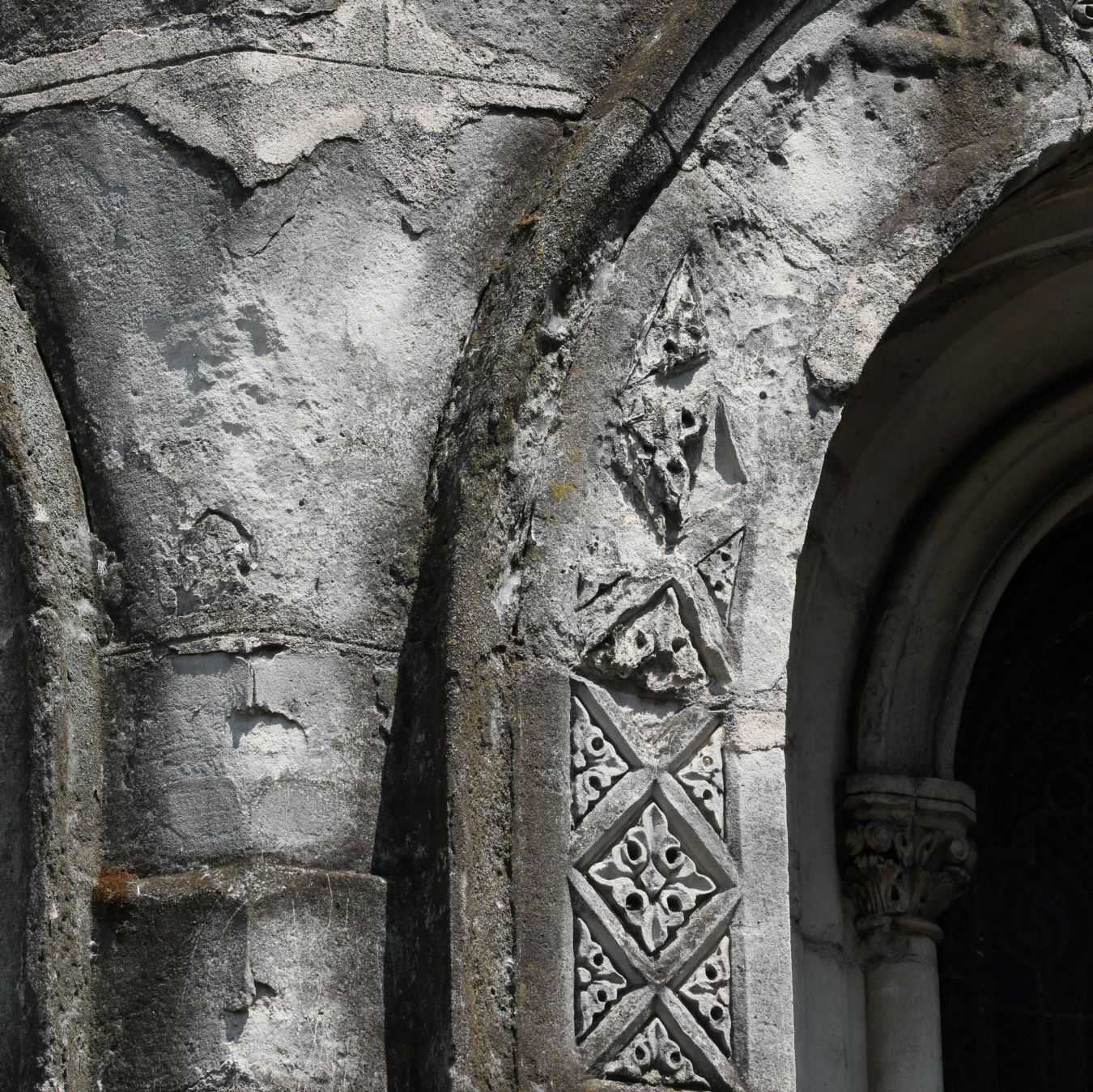 Détail des murs extérieurs